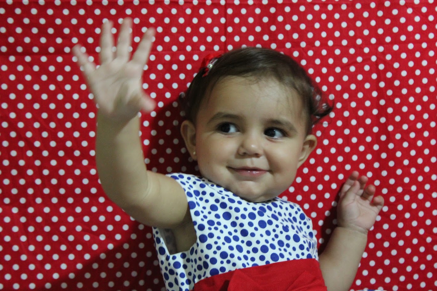 Helena aos 1 ano