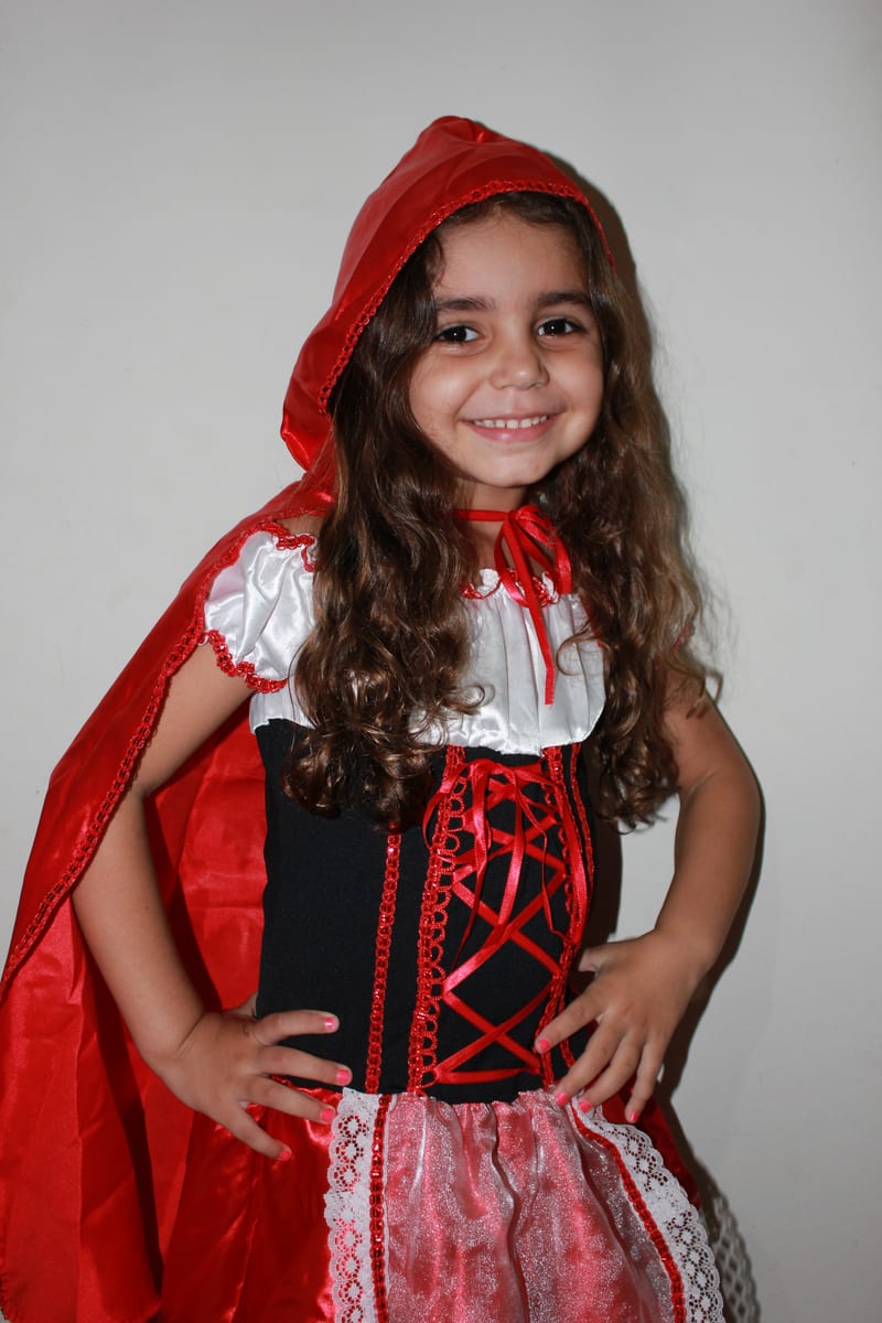 Helena aos 5 anos
